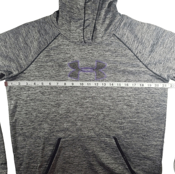 Under Armour Storm Fleece Cold Gear Twist Hoodie Size Medium - Picture 8 of 11